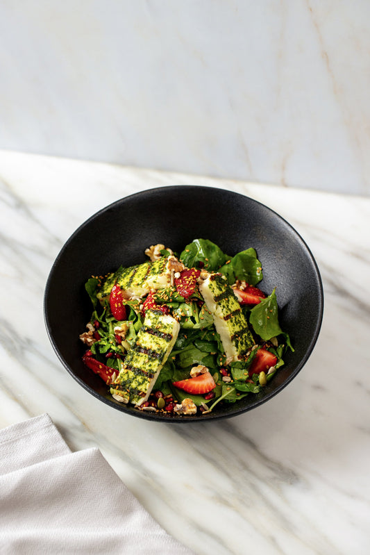 HALLOOUMI SALAD