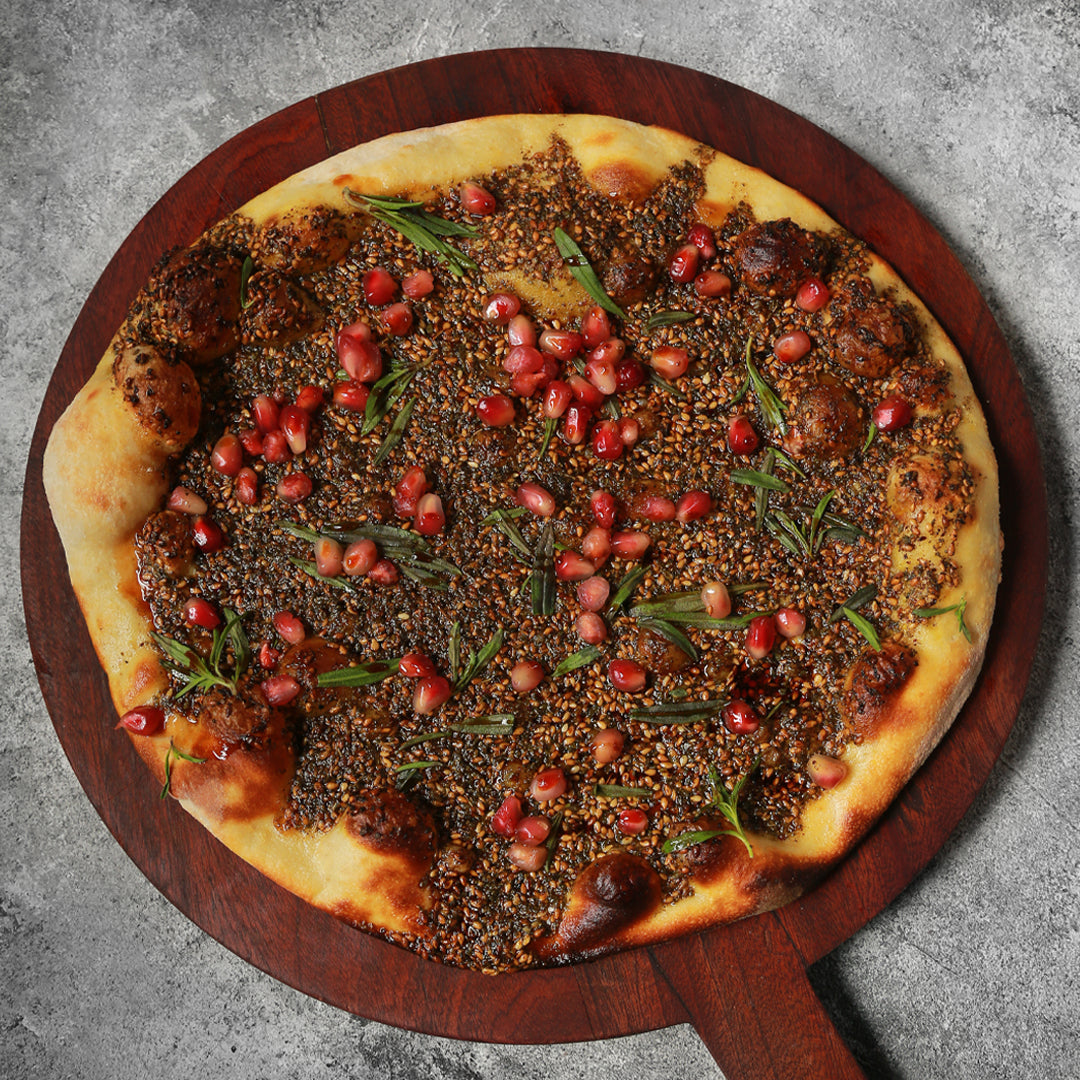ZAATAR & POMEGRANATE MAN'OUSHEH