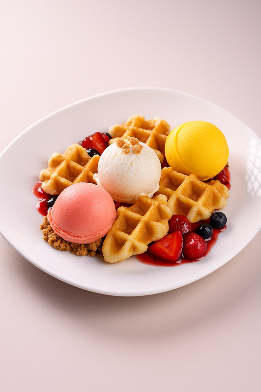 Waffle Trio Bliss
